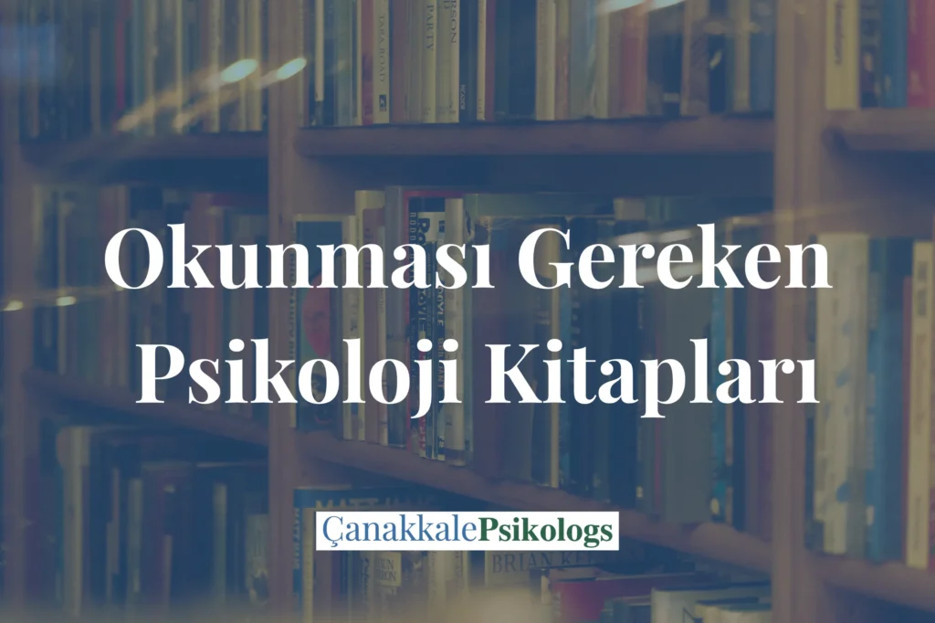 Okunması gereken psikoloji kitaplarının yer aldığı blog kapağı görseli